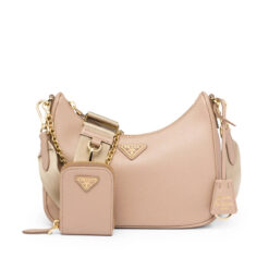 Prada Re-Edition 2005 Saffiano leather bag in Beige