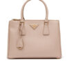 Prada Galleria Saffiano Leather Medium Bag in Powder Pink