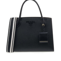 Prada Monochrome Medium Saffiano Bag