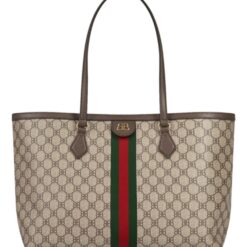 Balenciaga Hacker Medium Tote Bag Dark Coffee