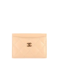 Chanel Classic Card Holder Quilted Caviar