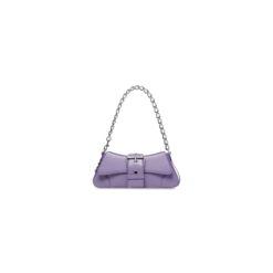 WOMEN'S LINDSAY SMALL SHOULDER BAG WITH STRAP IN LILAC