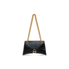 WOMEN'S CRUSH SMALL CHAIN BAG IN BLACK