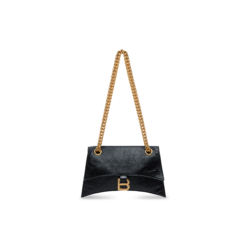WOMEN'S CRUSH SMALL CHAIN BAG IN BLACK