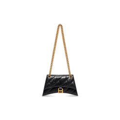 WOMEN'S CRUSH XS CHAIN BAG QUILTED IN BLACK