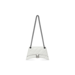 WOMEN'S CRUSH XS CHAIN BAG QUILTED IN OPTIC WHITE