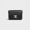 CLASSIQUE TRIOMPHE BAG IN SHINY CALFSKIN BLACK