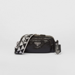 Prada Nappa antique leather multi-pocket shoulder bag