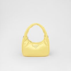 Prada Soft padded nappa leather mini-bag - Citron Green