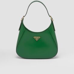 Prada Leather shoulder bag - Green