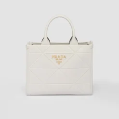 Prada Small leather Symbole bag with topstitching