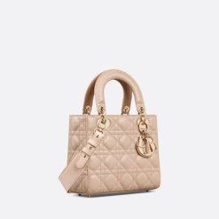 SMALL LADY DIOR MY ABCDIOR BAG Aesthetic Beige Cannage Lambskin