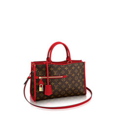 Louis Vuitton Monogram Canvas POPINCOURT PM RED