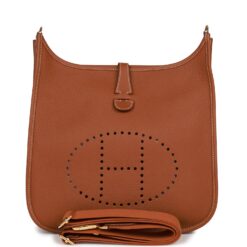 Hermès Evelyne III PM Gold Clemence Gold Hardware