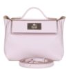Hermès Mini 24/24 Bag Mauve Pale Verso Evercolor and Swift Palladium Hardware