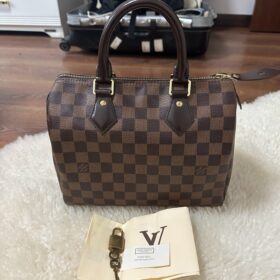 Louis Vuitton Damier SPEEDY 25 N41181 photo review